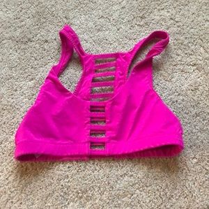 Bright Pink VS PINK Sports Bra